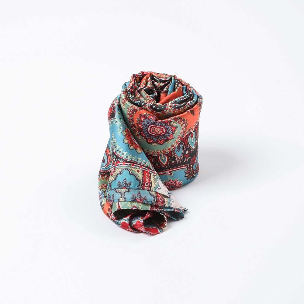 Pañuelo Estampado Cunit Verde Humana-0