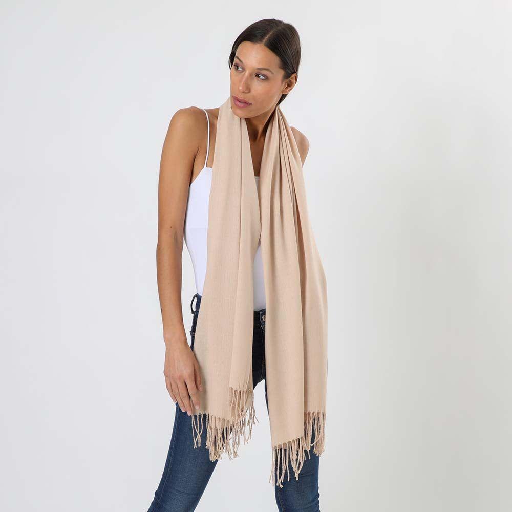 Pañuelo Liso Beige Humana-2