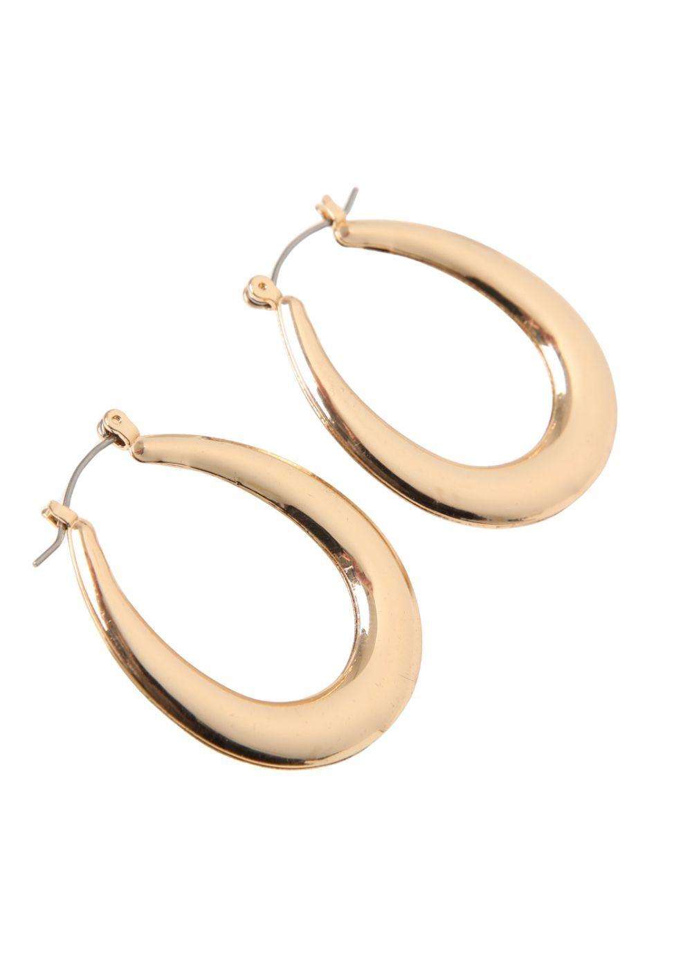 Aros Argolla Punchy Paisley 22 Dorado i-D-0