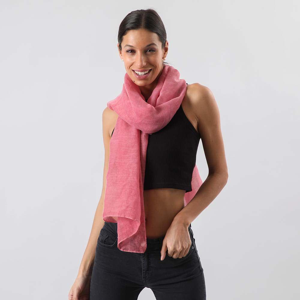 Pañuelo Liso Agnes Rosado i-D-1