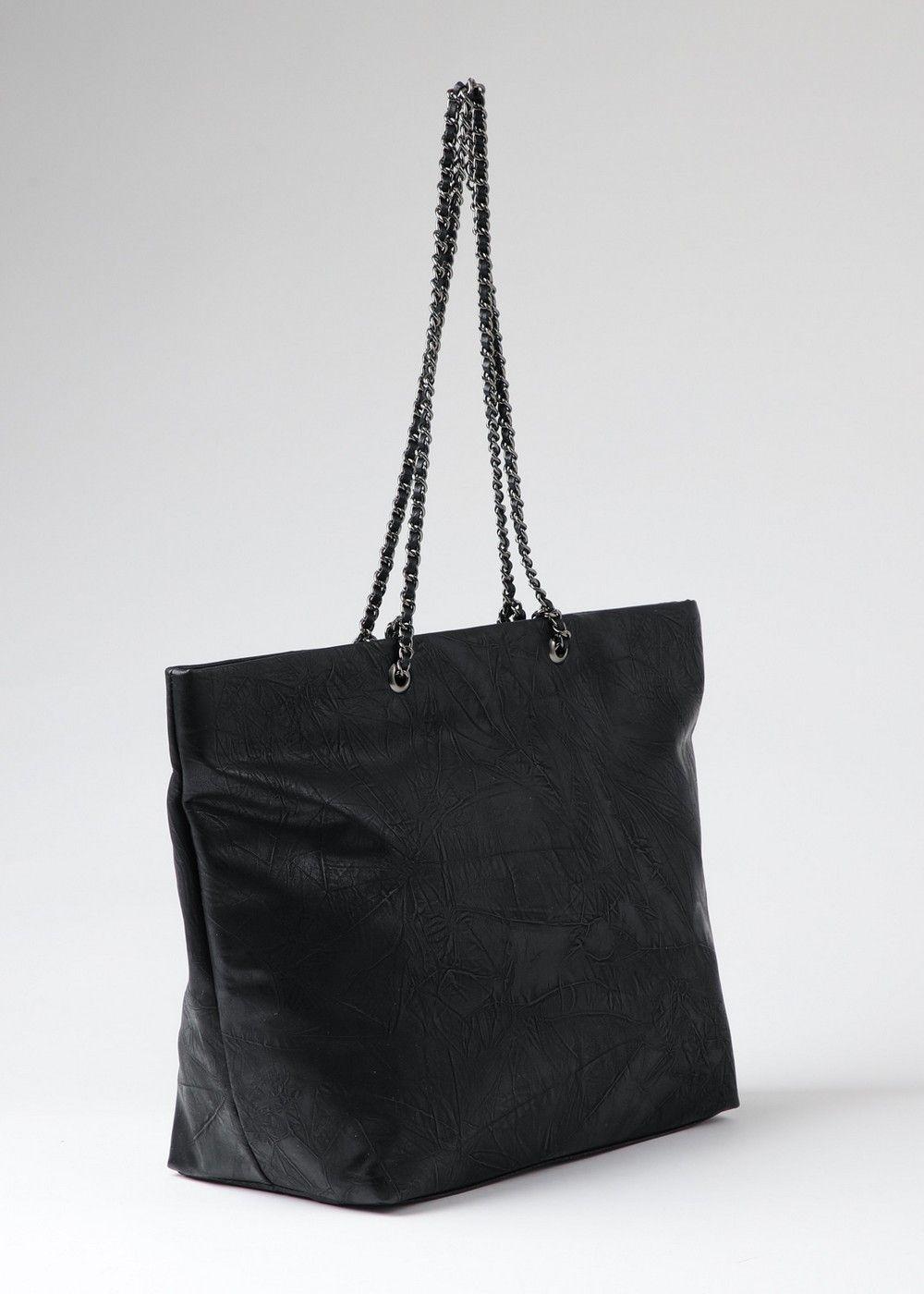 Cartera Tote Ava Negro Humana-2