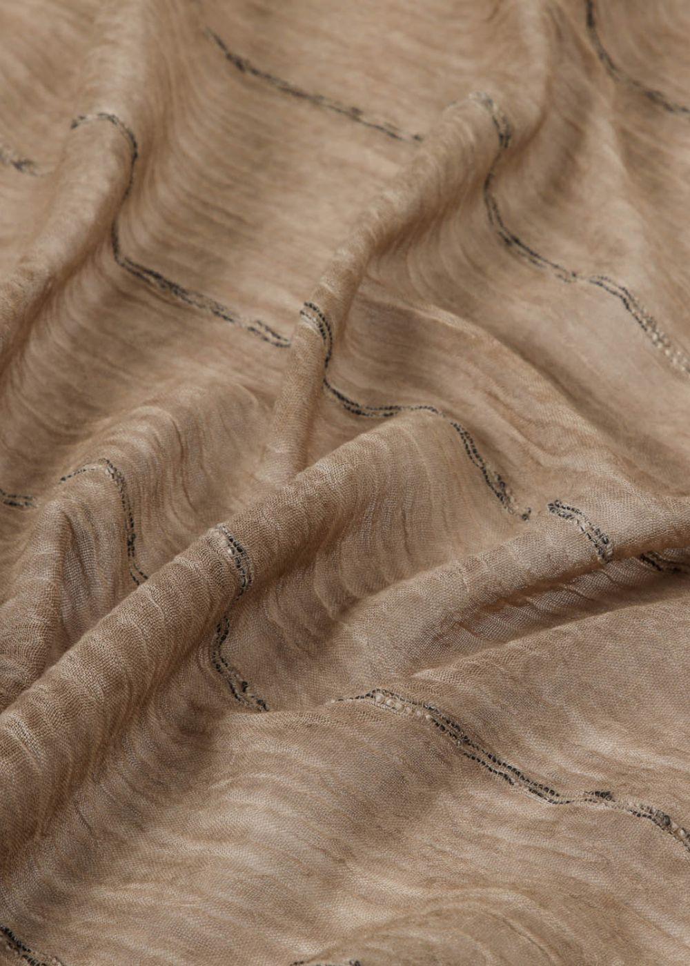 Pañuelo Liso Llafranc Beige Humana-1