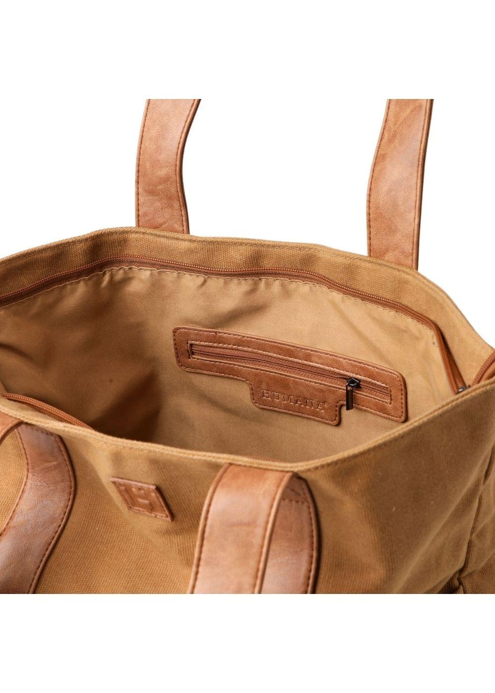 Cartera Hombro Alisa Café Humana-2