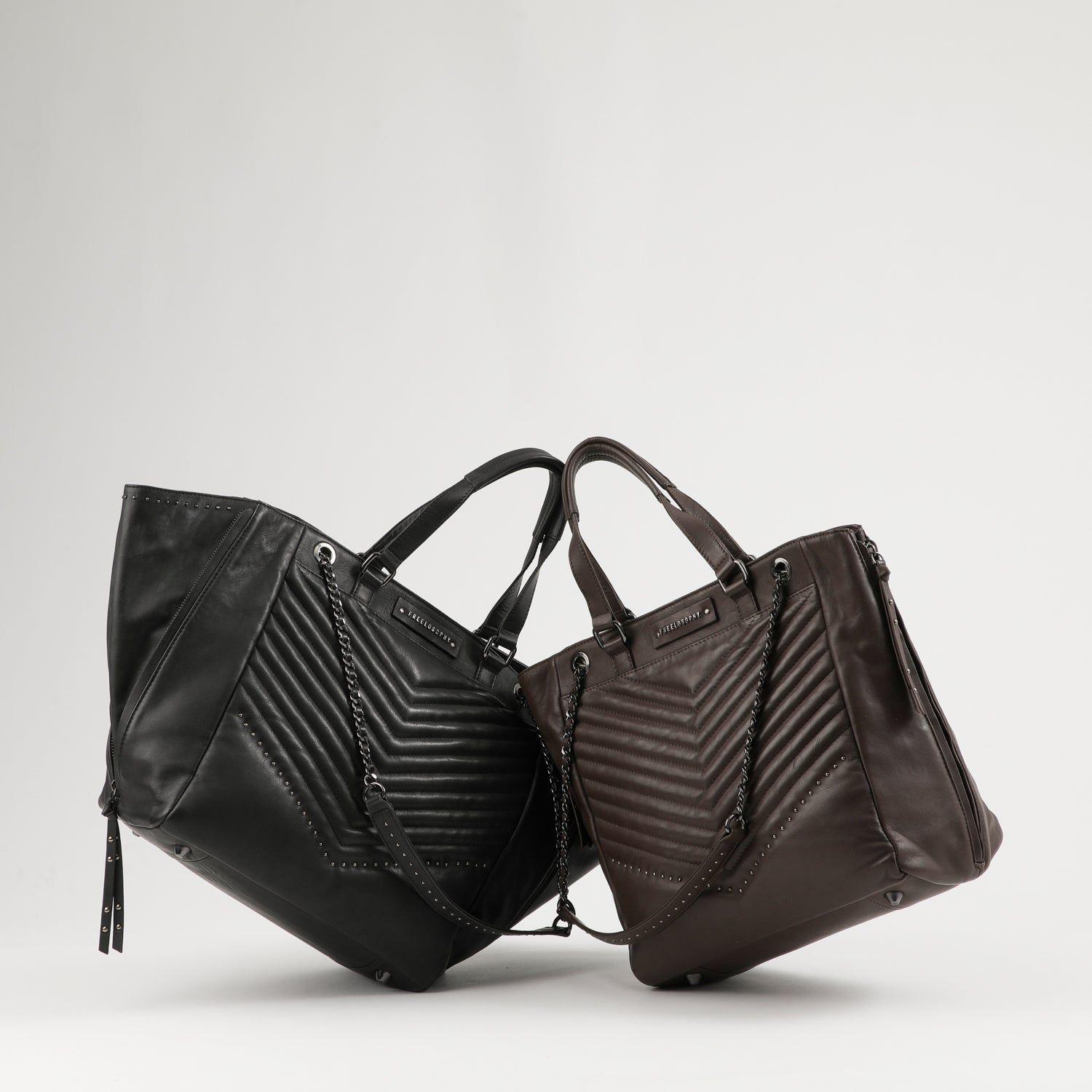 Cartera Cuero Hombro Praga Brown-6