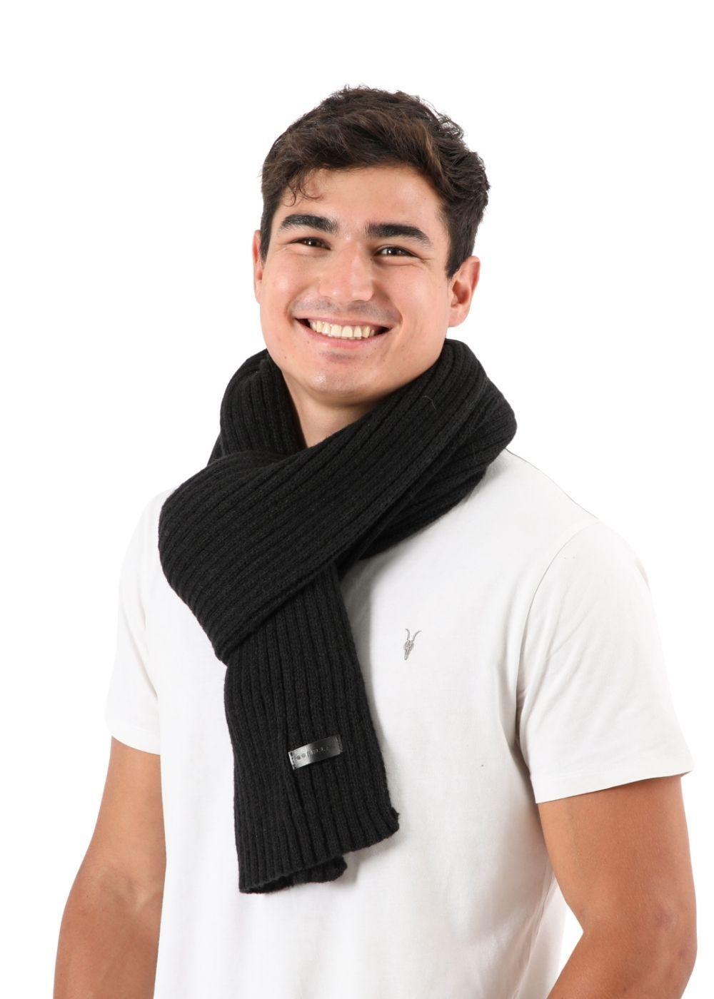 Bufanda  Mahrez Negro Gorillaz-2