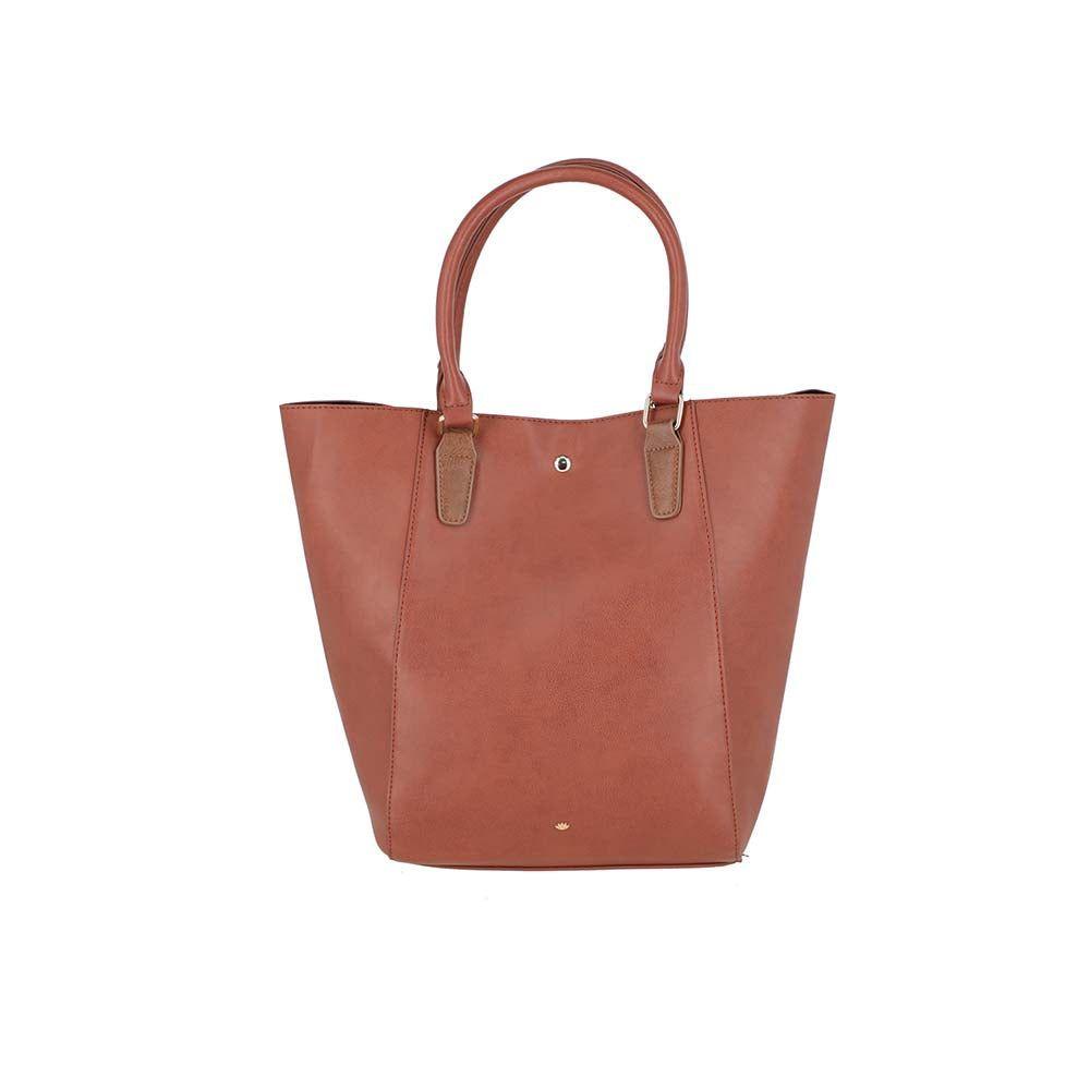 Cartera Hombro Ecuestre Café i-D-0