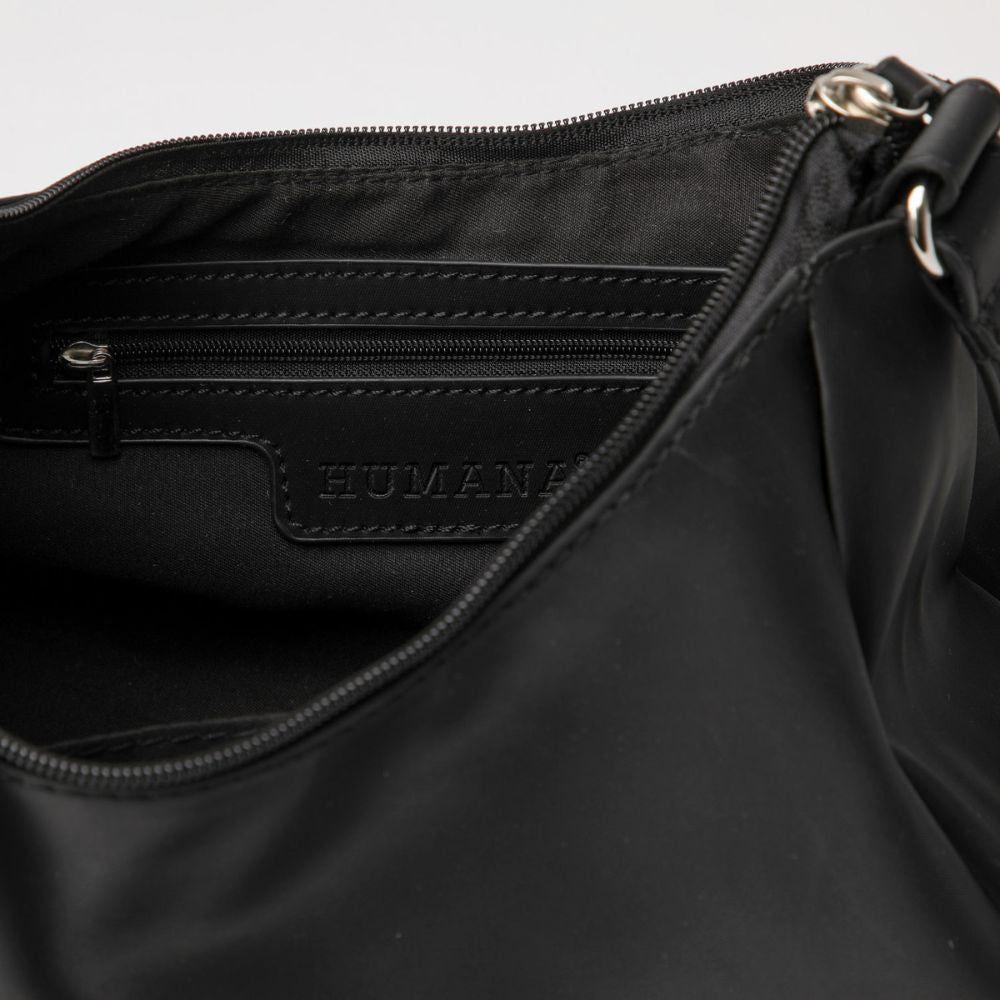 Cartera Hombro Cáeres Negra Humana-2