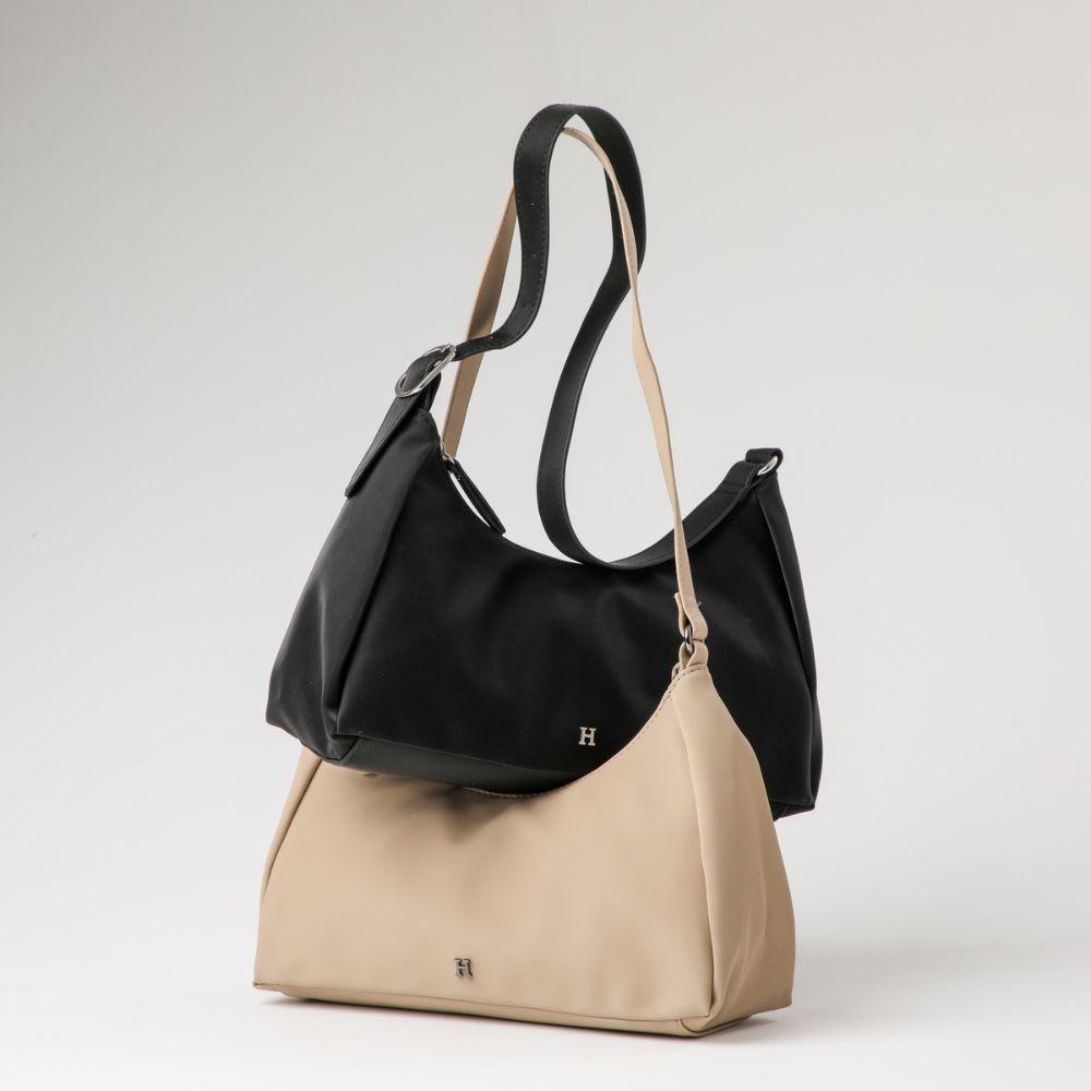 Cartera Hombro Cáeres Negra Humana-4