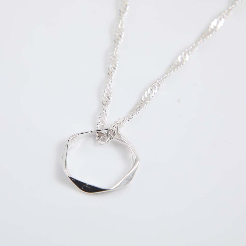 Collar Corto Motley Plateado i-D-0