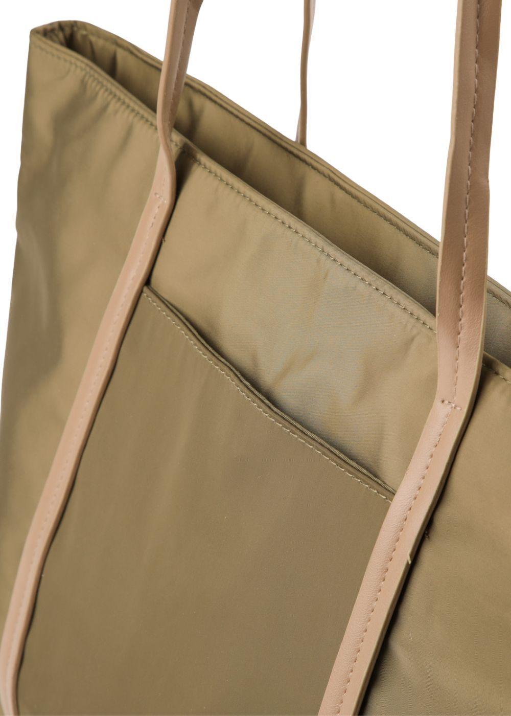 Cartera Tote Daira Verde olivo Humana-3