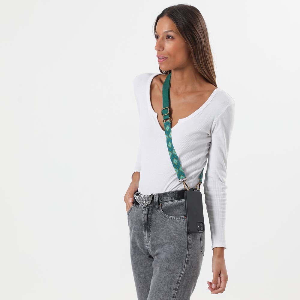 Lanyard Verde Soft Humana-2