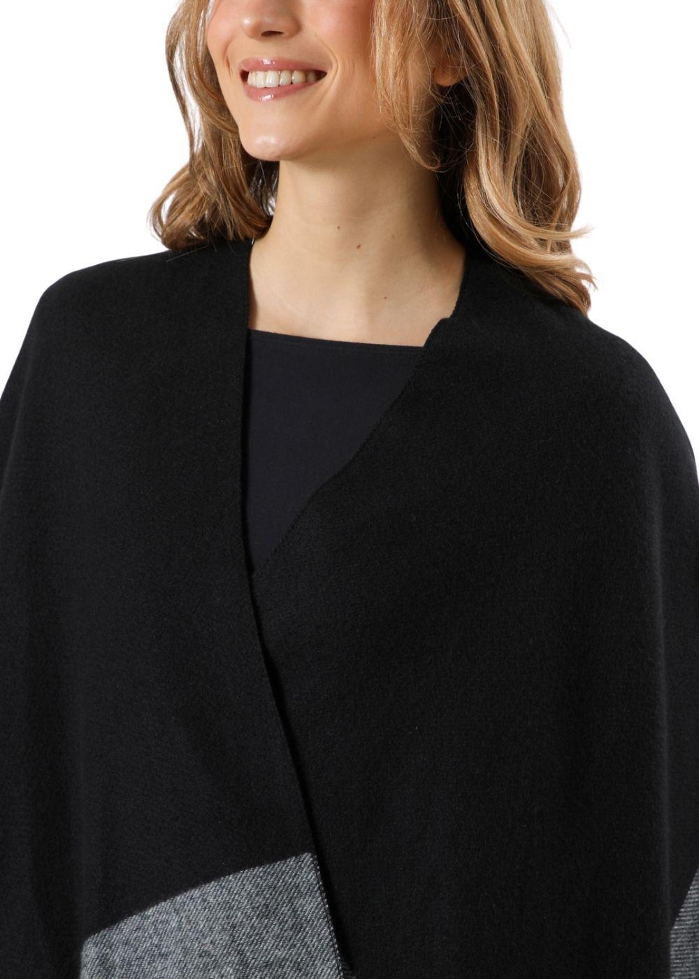 Poncho  Madeira Negro I-D-2