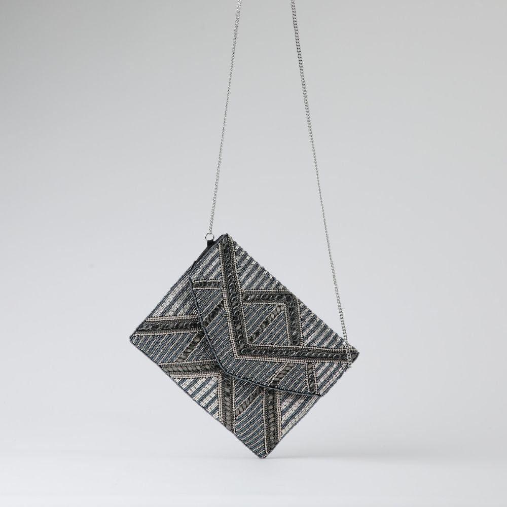 Clutch Milan Plateado Humana-1