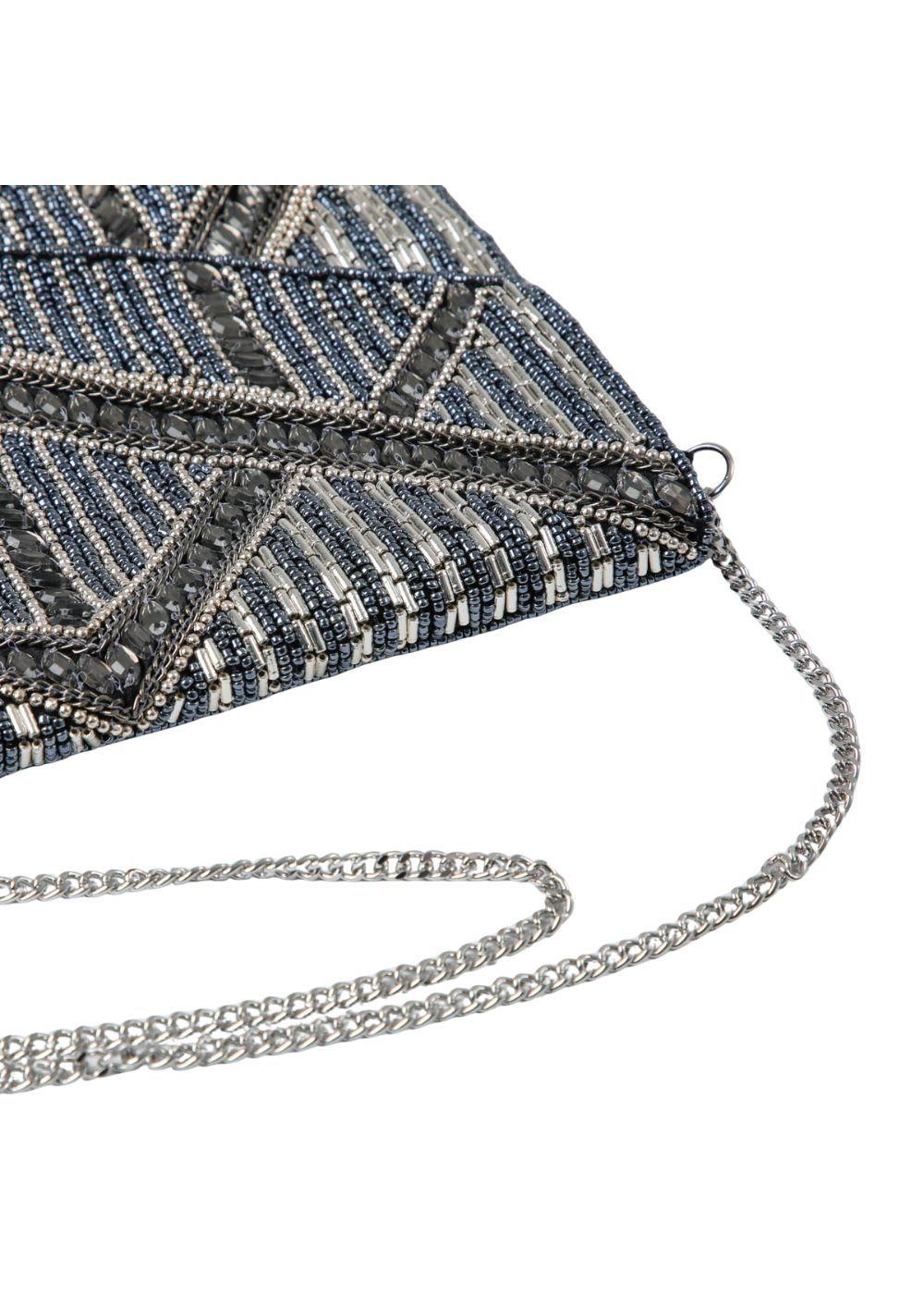 Clutch Milan Plateado Humana-3