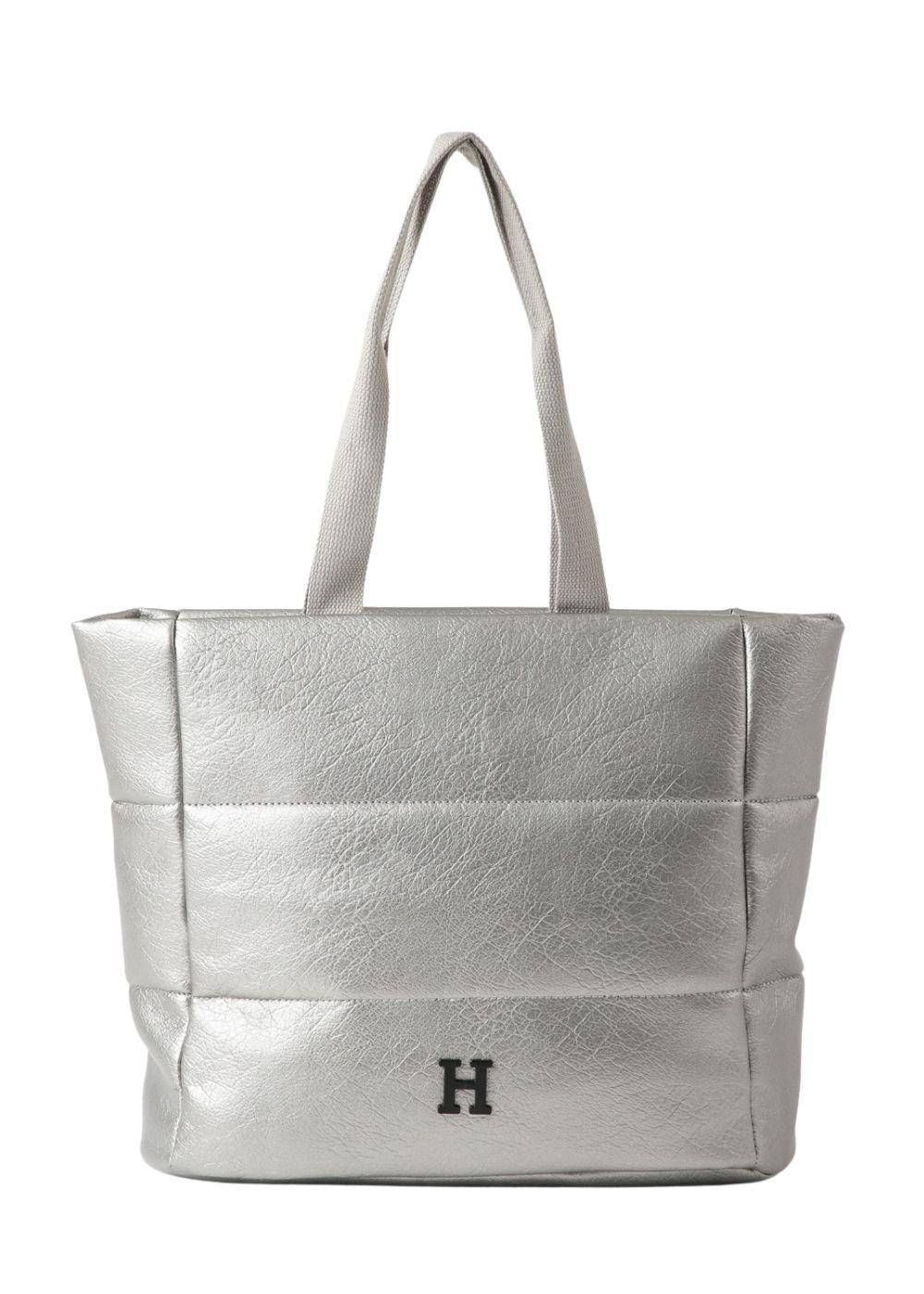Cartera Hombro Salerno Plateado Humana-0