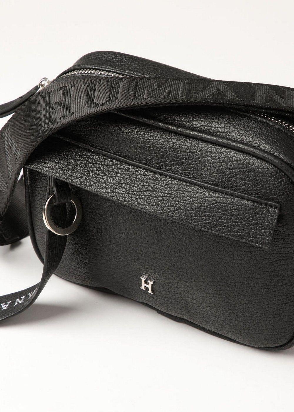 Cartera Bandolera Brenda Negro Humana-3