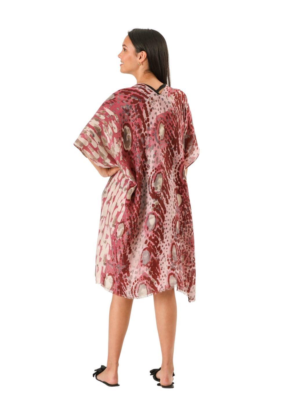 Kimono Abierto Fucsia Id-3
