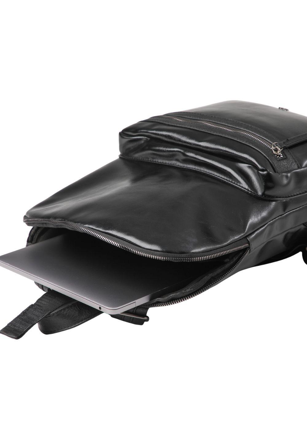 Mochila Computador Bety Ecocuero Negro Humana-2