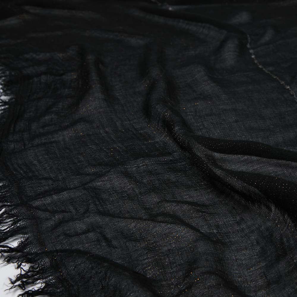 Pañuelo Liso Llanes Negro Humana-1