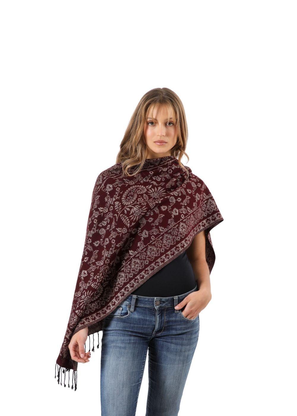 Pañuelo Jacquard Heidi Rojo Humana-2