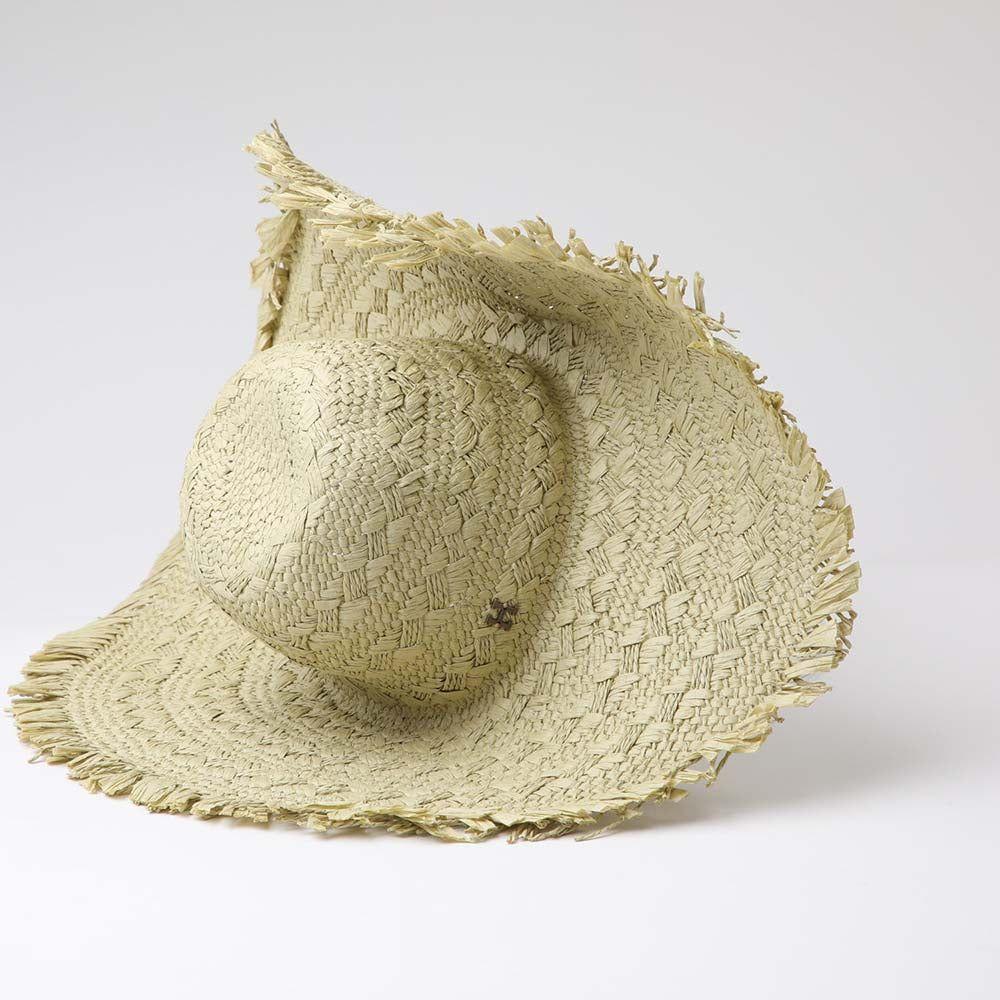 Sombrero Fringes Beige Humana-1