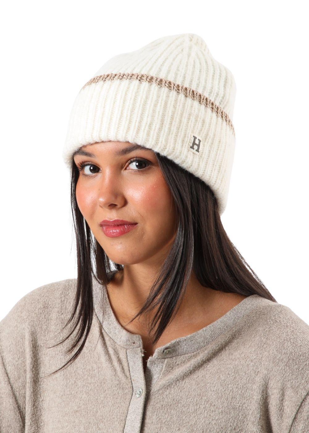 Gorro Lana Julia Blanco Humana-2