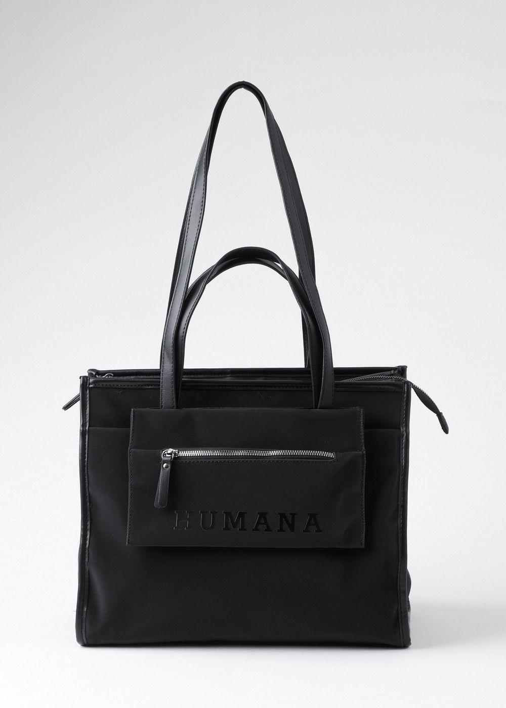 Cartera Tote Lupe Negro Humana-2