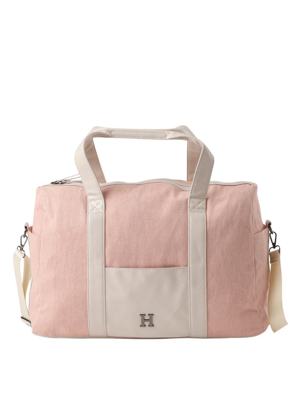Bolso Hawai Rosado y Ivory Humana-0