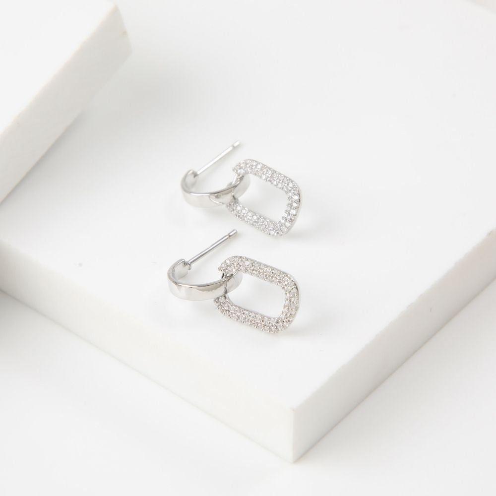 Aros Argolla Aveiro Silver Humana-0