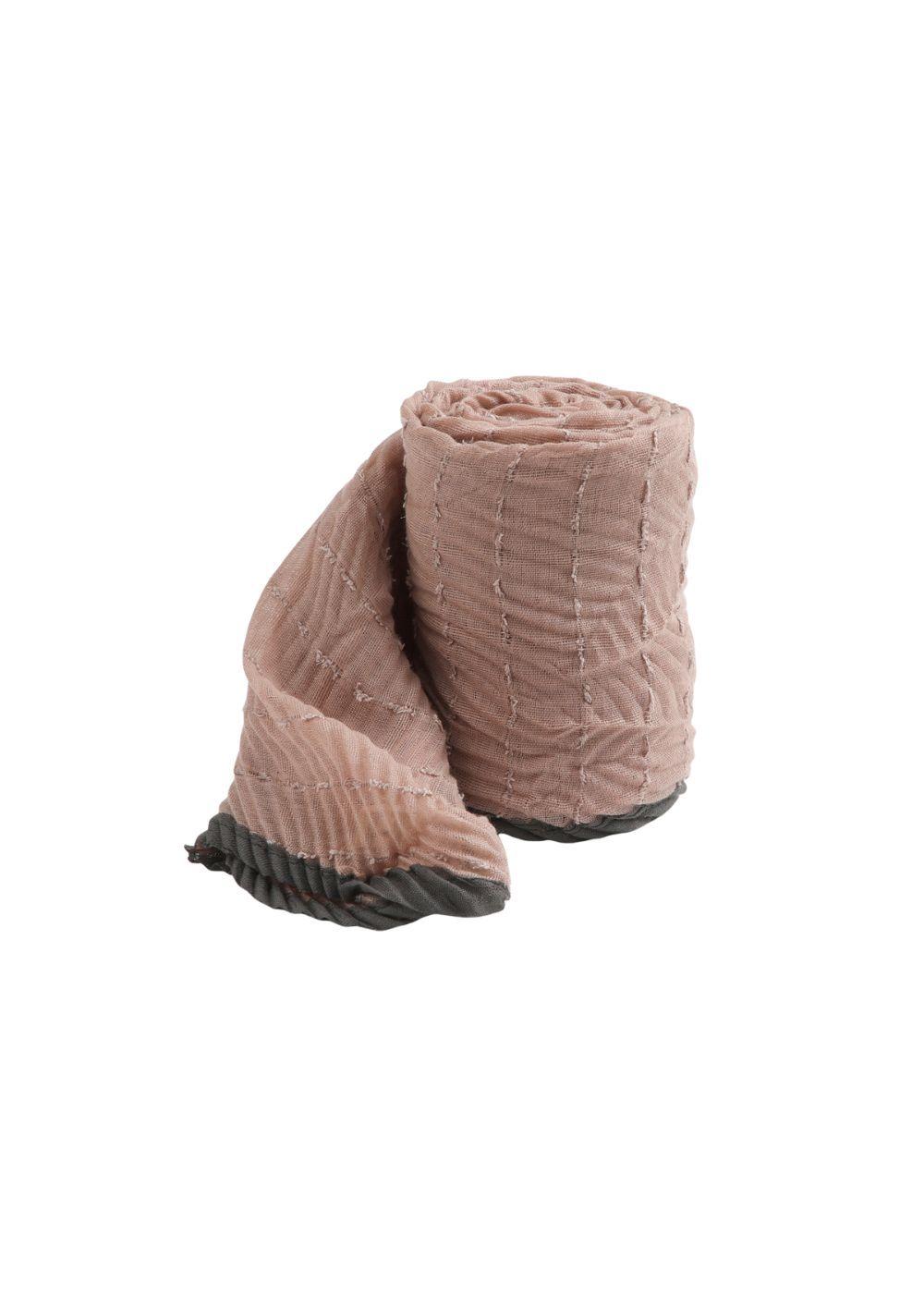 Pañuelo Liso Gil Plisado Beige Humana-0