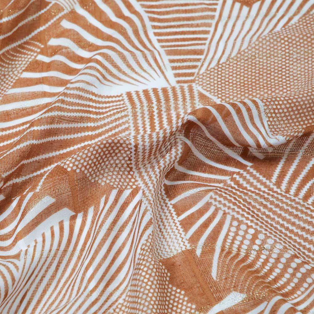 Pañuelo Estampado Cordova Café Humana-1