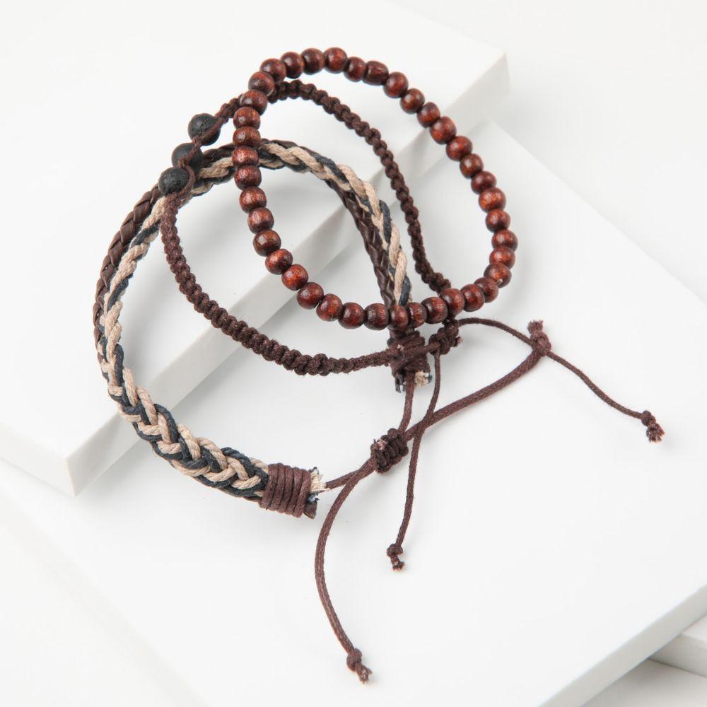 Pulsera Set Generico Beige Gorillaz by Bobs-0