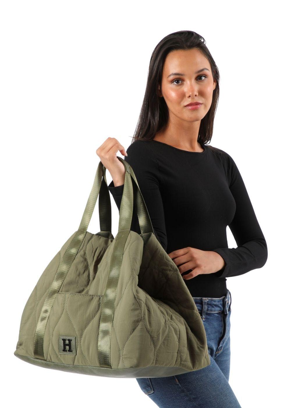 Cartera Hombro Turín Verde Humana-4