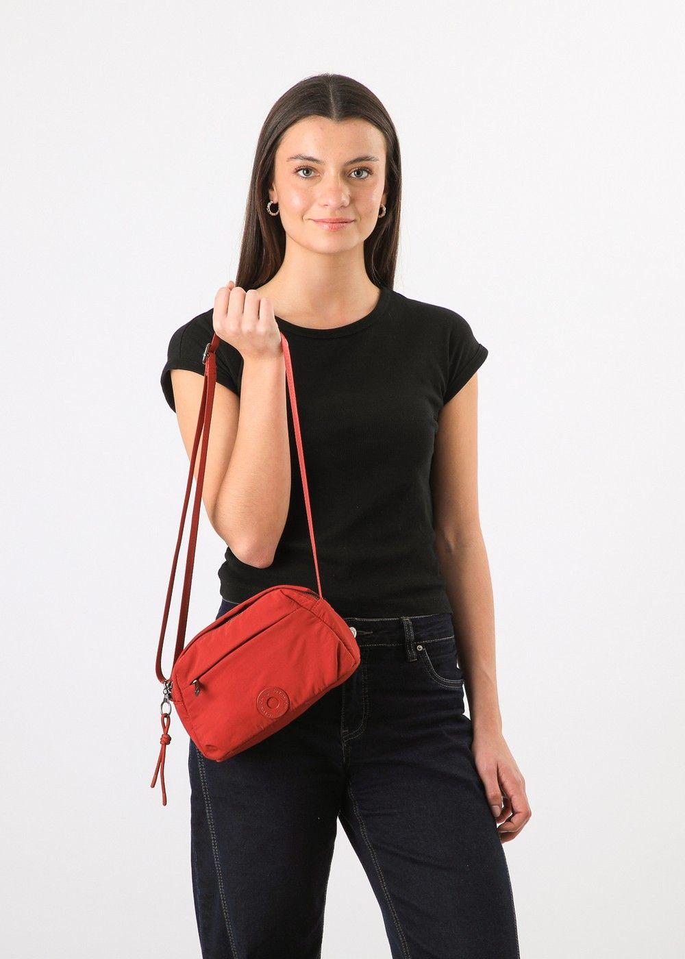 Cartera Cruzada Cuasia Burgundy I-D-2