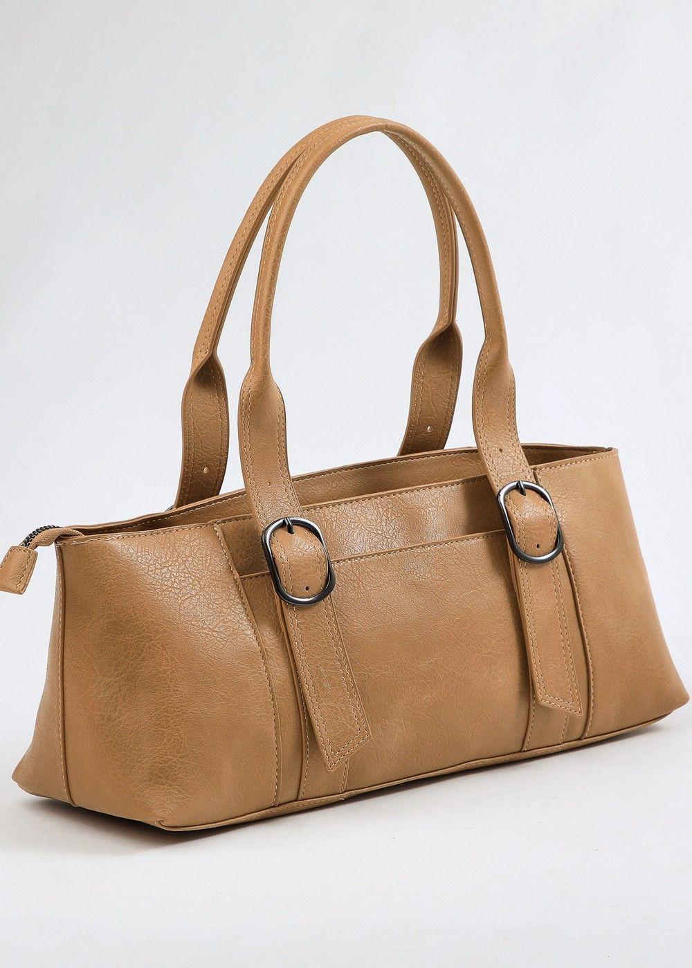 Cartera Hombro Celosia Camel I-D-1