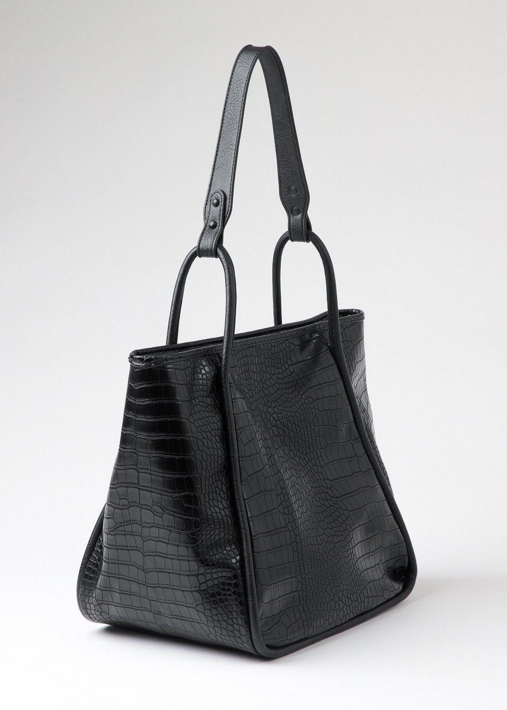 Cartera Tote Astra Negro Humana-2