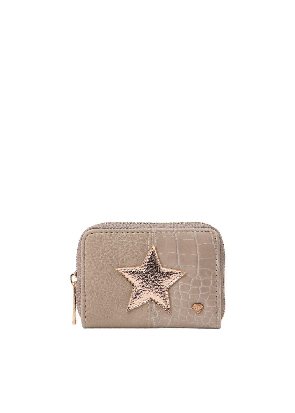 Billetera Chica Star Beige i-D-0