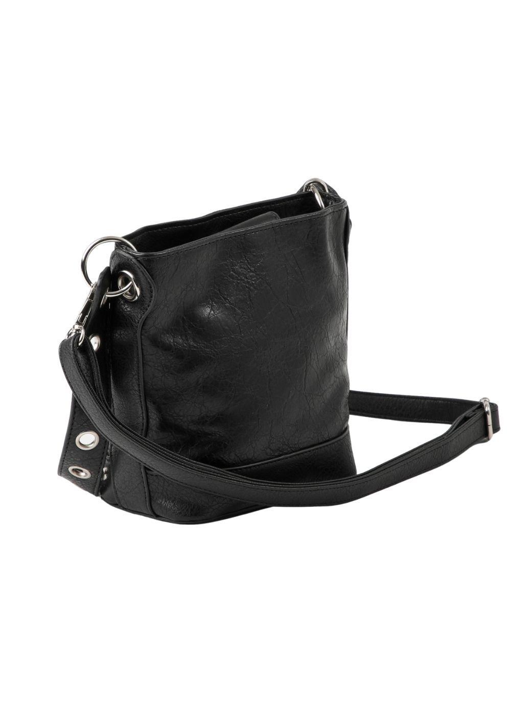 Cartera Cruzada Amaya Negro Humana-2