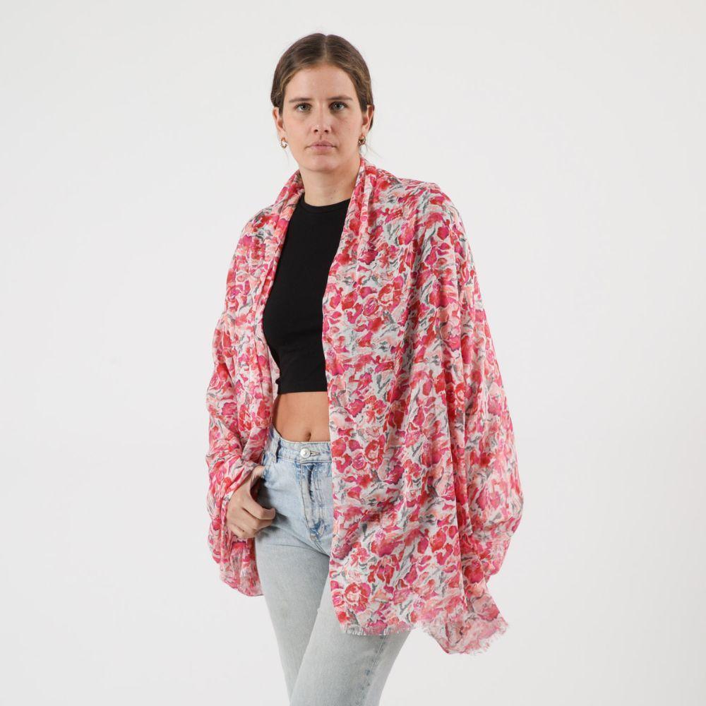 Pañuelo Estampado Altea Rojo Humana-2