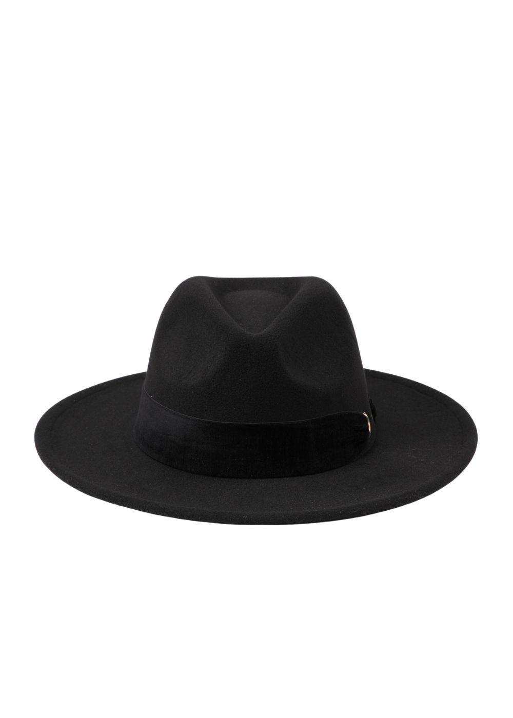 Sombrero Perseo Negro Humana-0