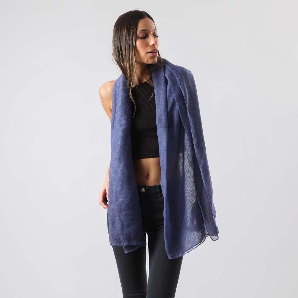 Pañuelo Liso Odessa Azul i-D-1