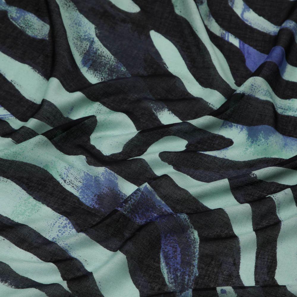 Pañuelo Estampado Leicester Azul Humana-1