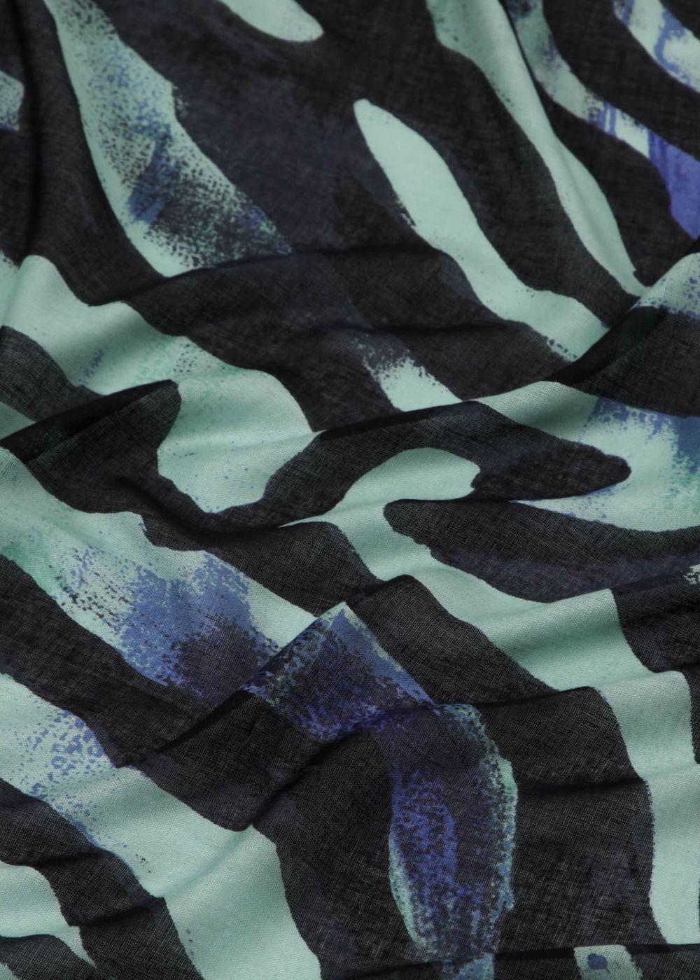 Pañuelo Estampado Leicester Azul Humana-1