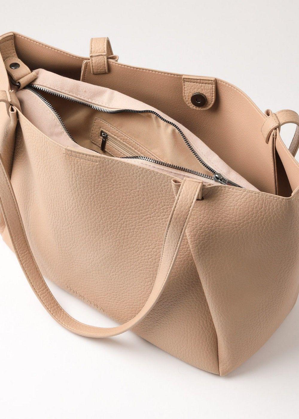 Cartera Hombro Cary Beige Humana-3