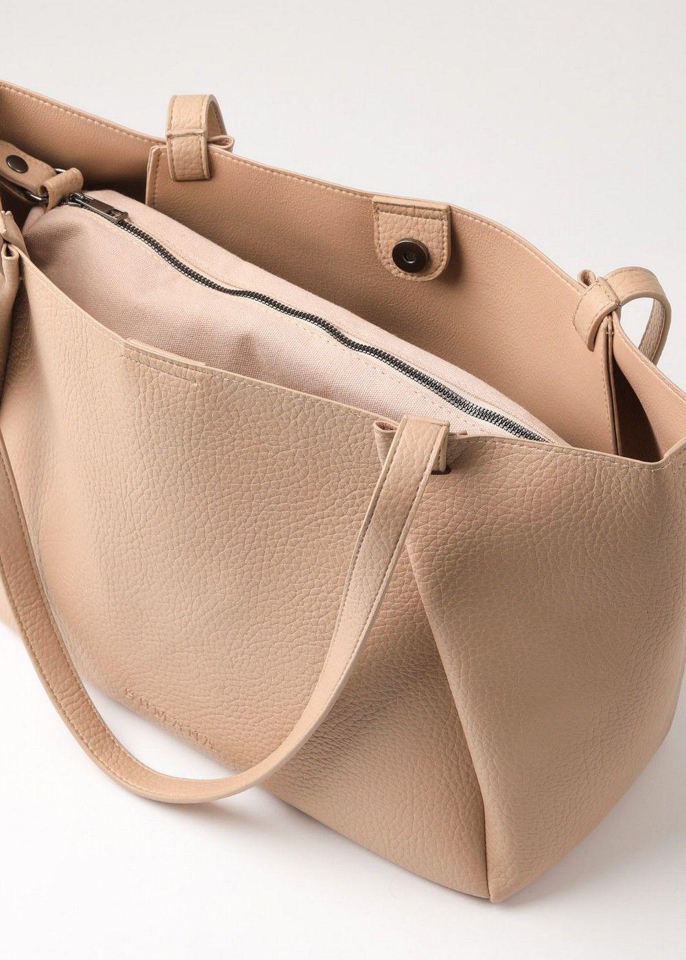 Cartera Hombro Cary Beige Humana-4