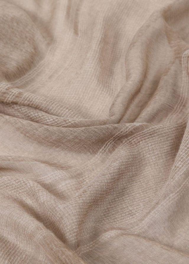 Pañuelo Liso Sitges Beige Humana-2