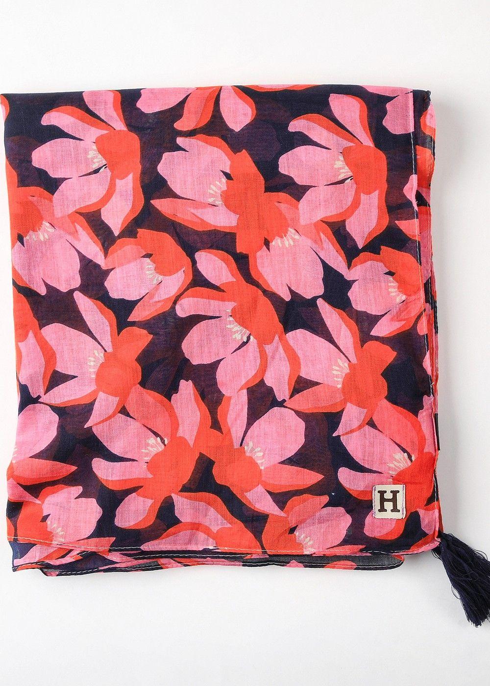 Pañuelo Estampado Daniel Fucsia Humana-0
