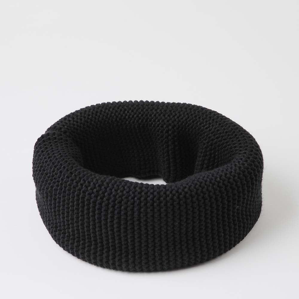 Cuello Tejido Basic Negro i-D-0