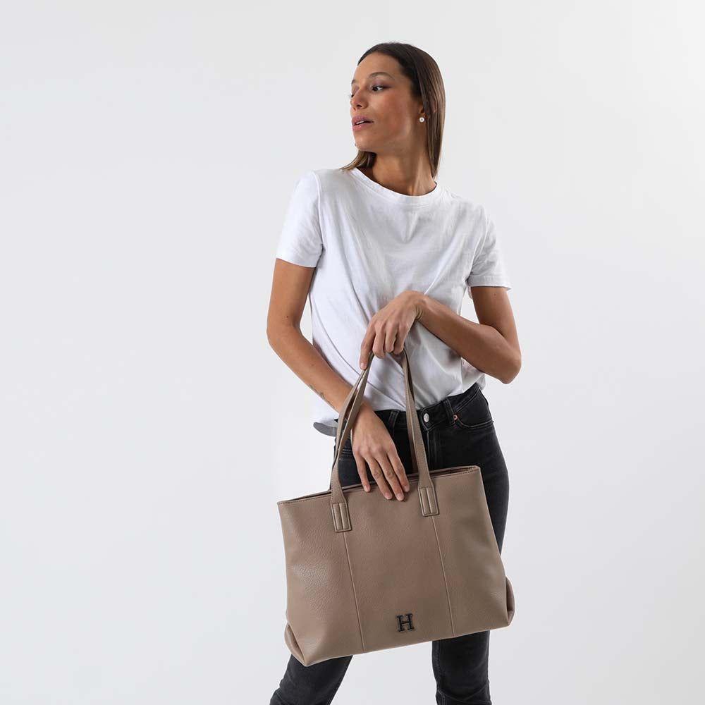 Cartera Hombro Machine Beige Humana-4