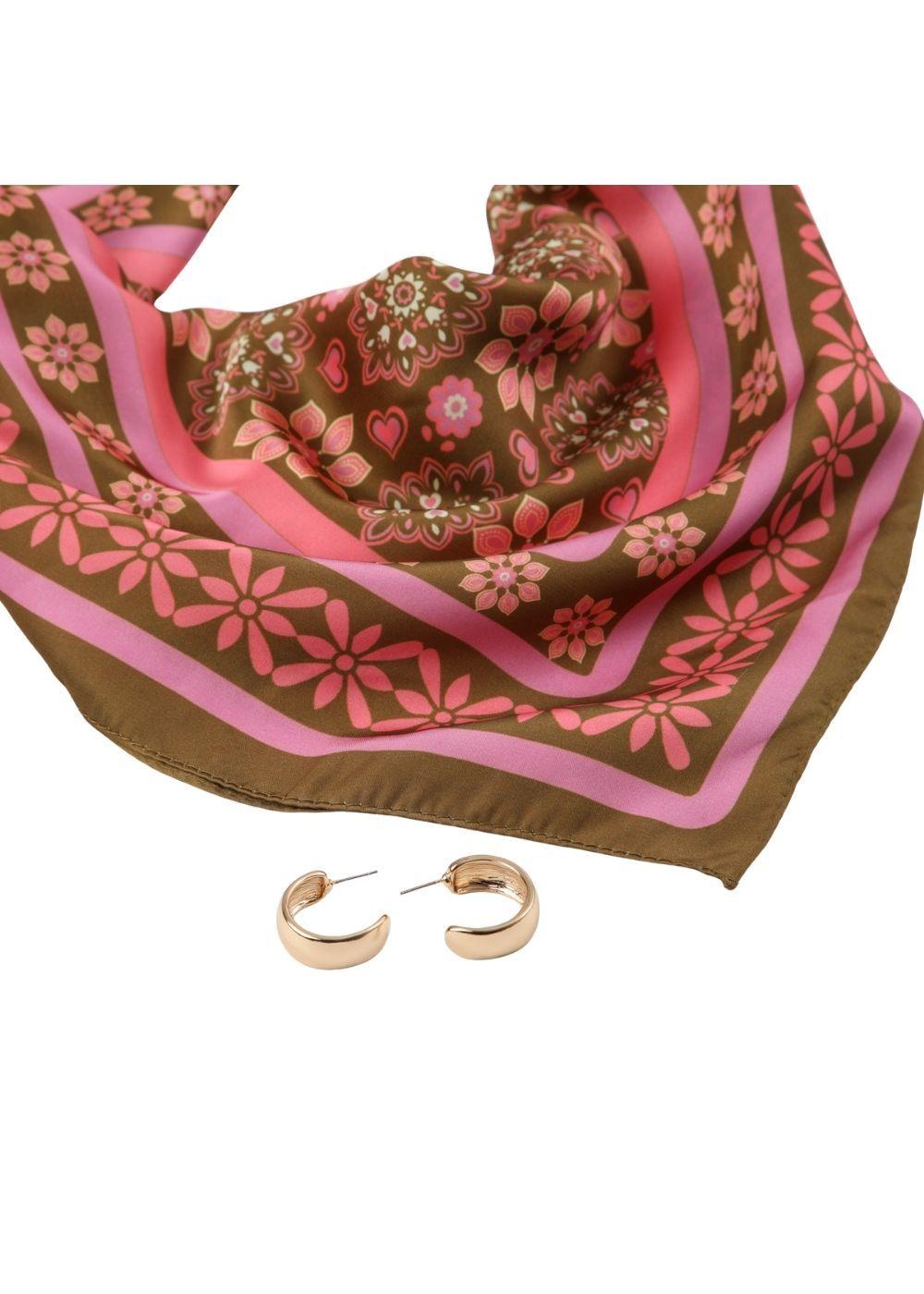 Bandana Set Aros Owen Rosado Humana-2